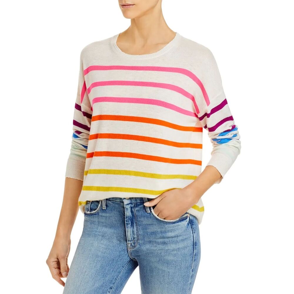Soft Sundry Rainbow Knit Sweater Size 2 Gently Used